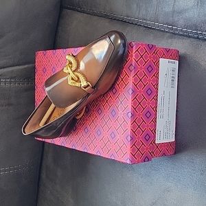 COPY - Tory Burch Leather Jessa Loafer in Melted Caramel